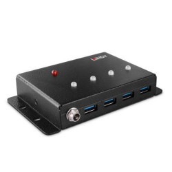 Lindy 43374 hub de interfaz USB 3.2 Gen 1 (3.1 Gen 1) Type-B | APLIUM