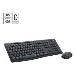 MK295 Silent Wireless Combo Graphite Ch Central | APLIUM