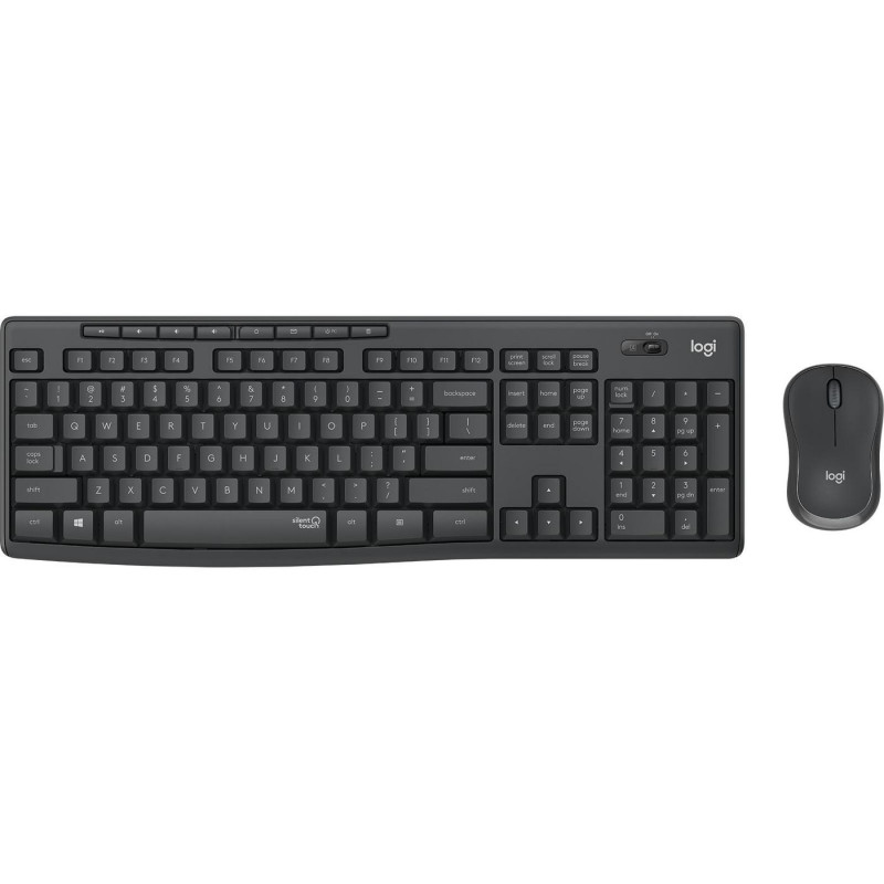 MK295 Silent Wireless Combo Graphite - Rus - Intnl | APLIUM
