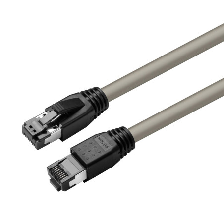 CAT8.1 S/FTP 0,25m Grey LSZH
