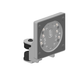 Arm mounted display head for