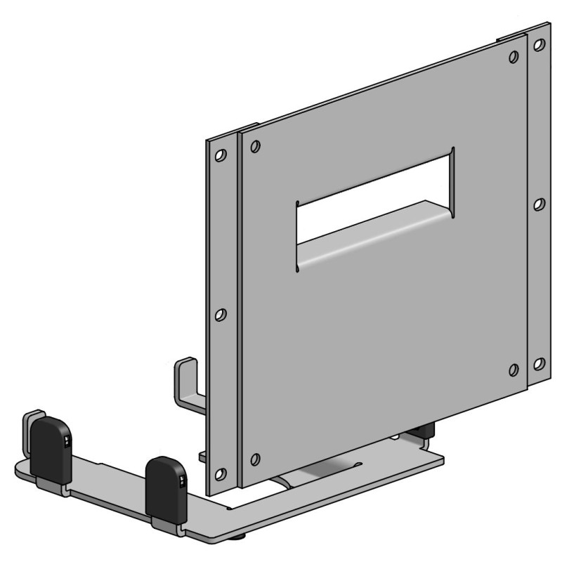 Printer plate + cover for