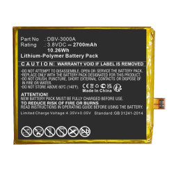Battery 3.8V 2700mAh 10.26Wh | APLIUM