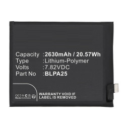 Battery 7.82V 2630mAh 20.57Wh | APLIUM