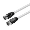 CAT8.1 S/FTP 10m White LSZH
