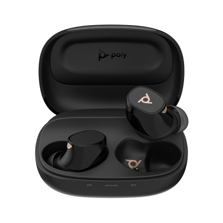 Poly VFree 20 BLK Earbuds+BCHC EMEA-INTL