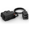 Power Cable Black Usb A