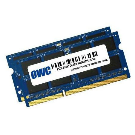 8.0GB (2x 4GB) PC3-8500 DDR3 | APLIUM