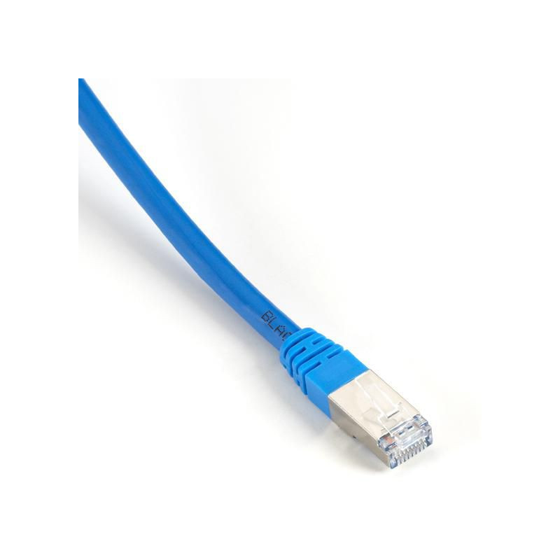 CAT6 SHLD CBL BLUE 10' 24
