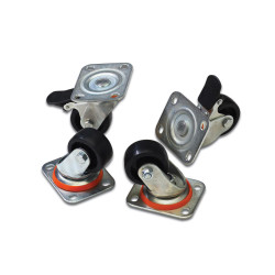 Castor group for cabinets