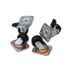 Castor group for cabinets