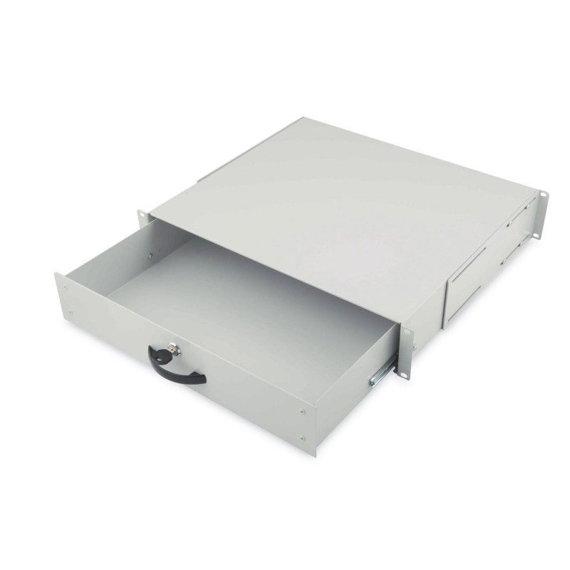 2U lockable drawer