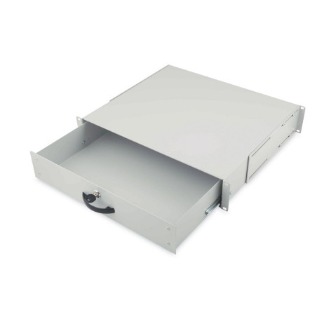 2U lockable drawer