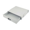 2U lockable drawer