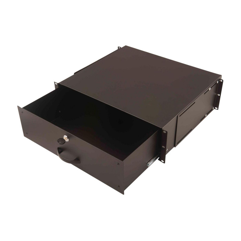 3U lockable drawer