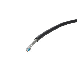 Microphone cable 2 pair Black