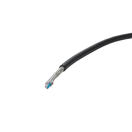 Microphone cable 2 pair Black