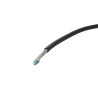 Microphone cable 2 pair Black