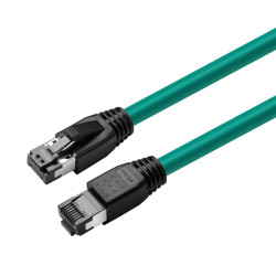 CAT8.1 S/FTP 5m Green LSZH