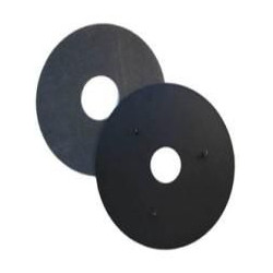 7" Base with Rubber Pad for