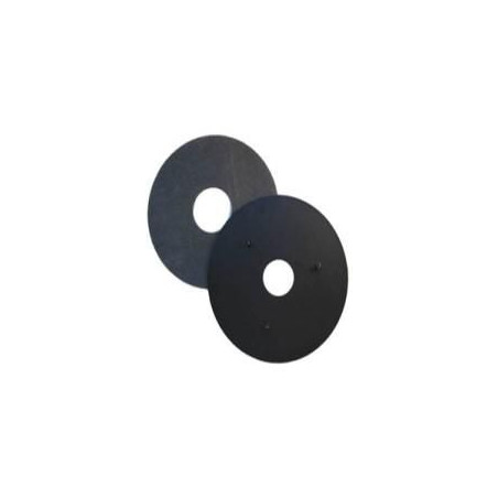 7" Base with Rubber Pad for