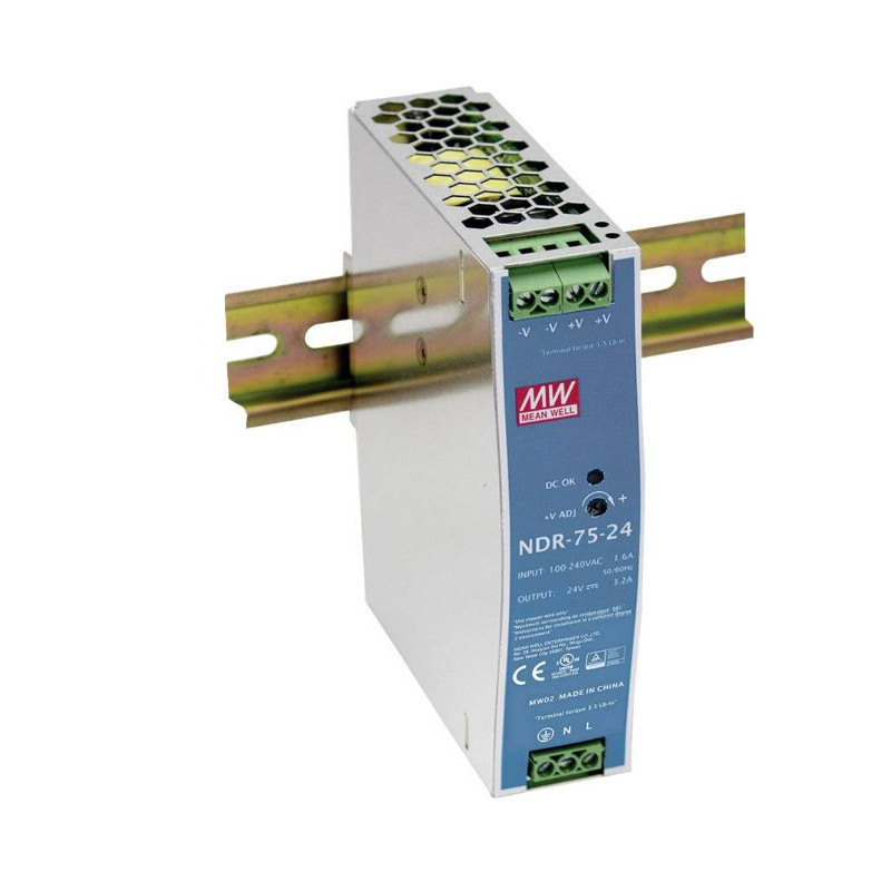 Din-rail 24VDC Forsyning, | APLIUM