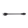 Power Cable Black C13 Coupler