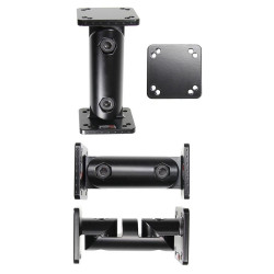 Pedestal mount 4", Black