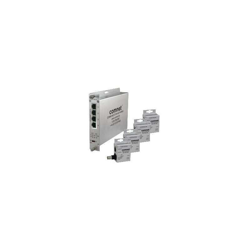 4ch Ethernet Over Coax Kit