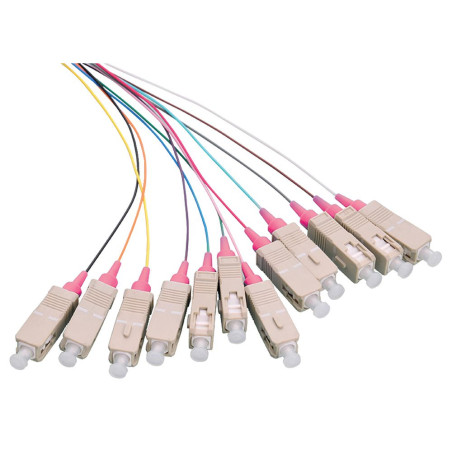 Fiber Pigtail Set 12x SC OM4 | APLIUM