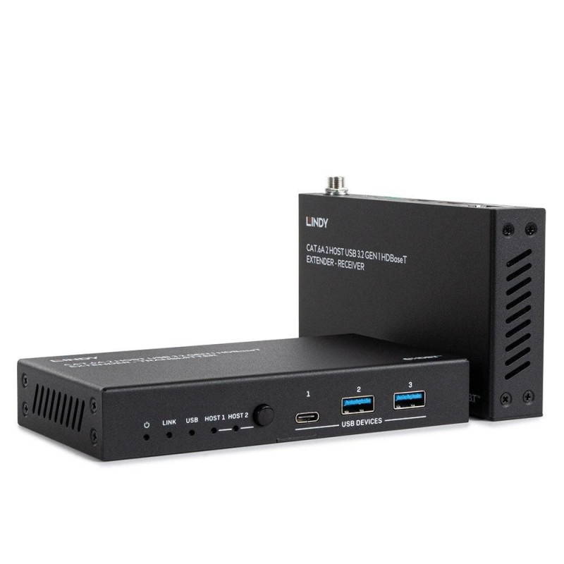 100m Cat.6A 2 Host USB 3.2