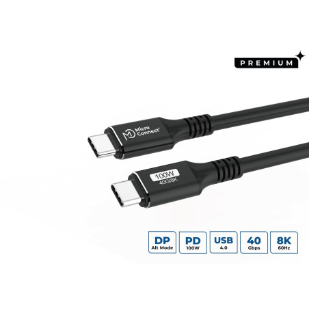 USB-C to USB-C cable 1,5m