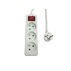 3-way Power Strip on/off