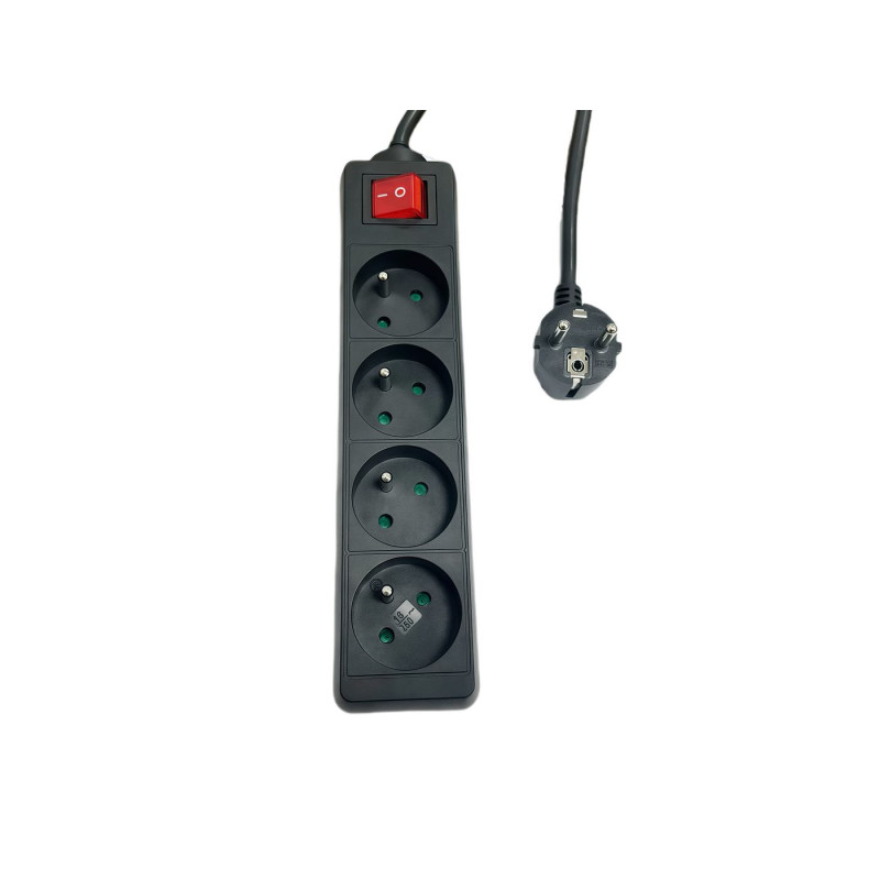 4-way Power Strip on/off