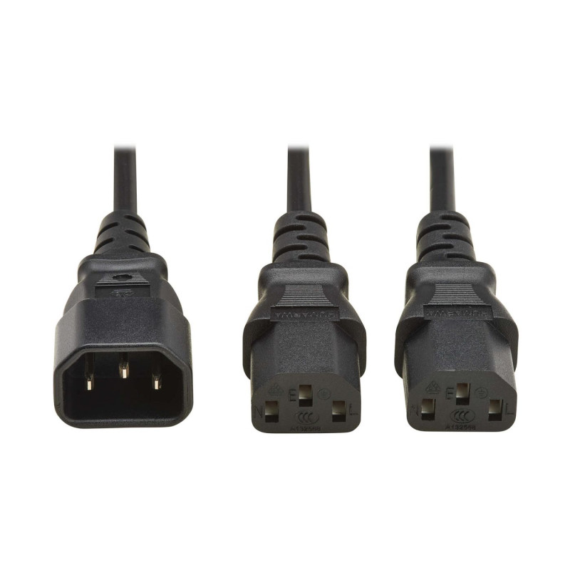 POWER CABLE C14 TO 2XC13