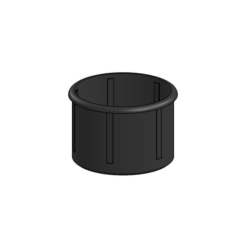 Anti-wobble plastic sleeve