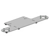 Freestanding peripheral plate