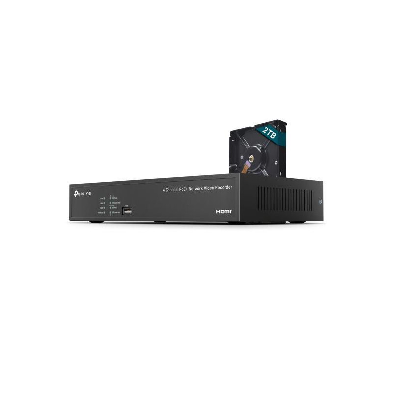 4 Channel PoE+ Network Video