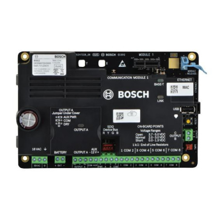 Intrusion control panel: