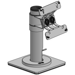 150x150 baseplate, SP2 pole