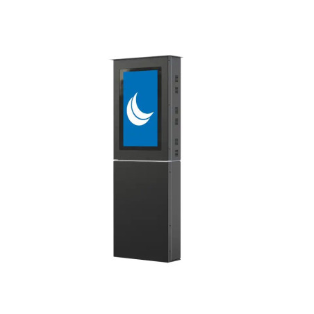 Outdoor floor stand kiosk