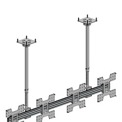 4X 32" Ceiling Mount