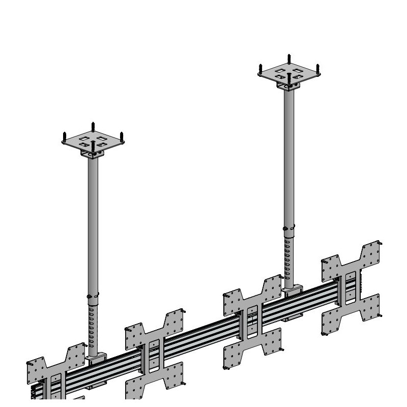 4X 32" Ceiling Mount