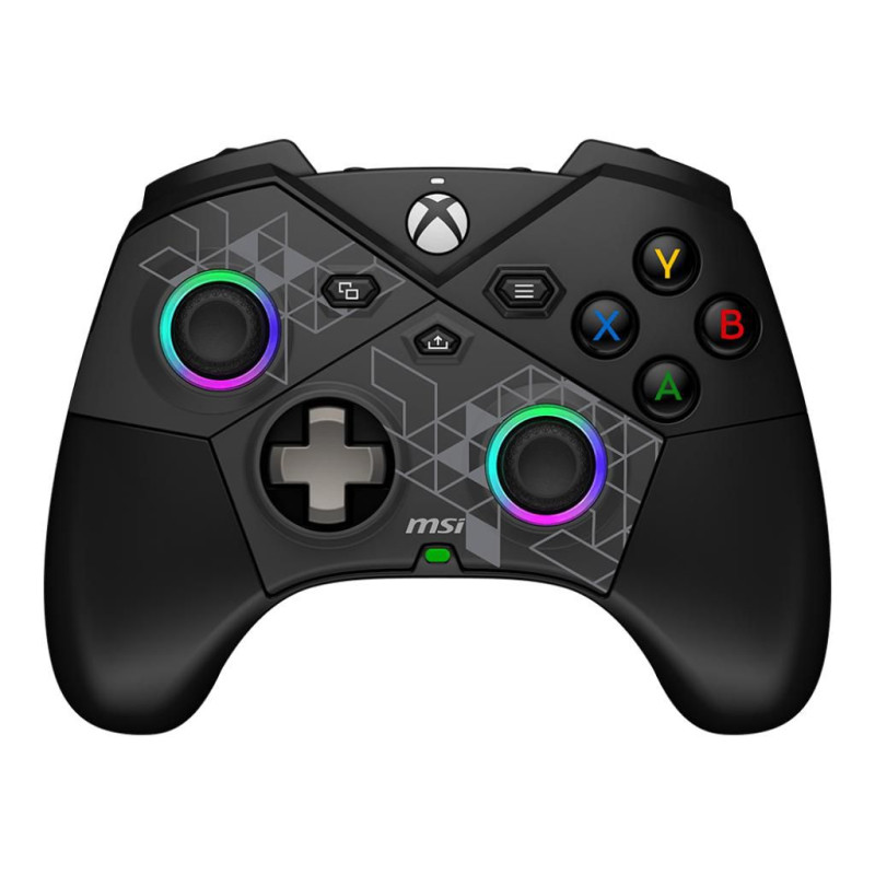 MSI FORCE PRO W CONTROLLER Negro USB 2.0 Gamepad Analógico/D | APLIUM