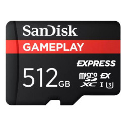 Sandisk Tarjeta Gameplay Microsd 512 Gb Express | APLIUM