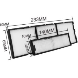 Projector filter for Panasonic
