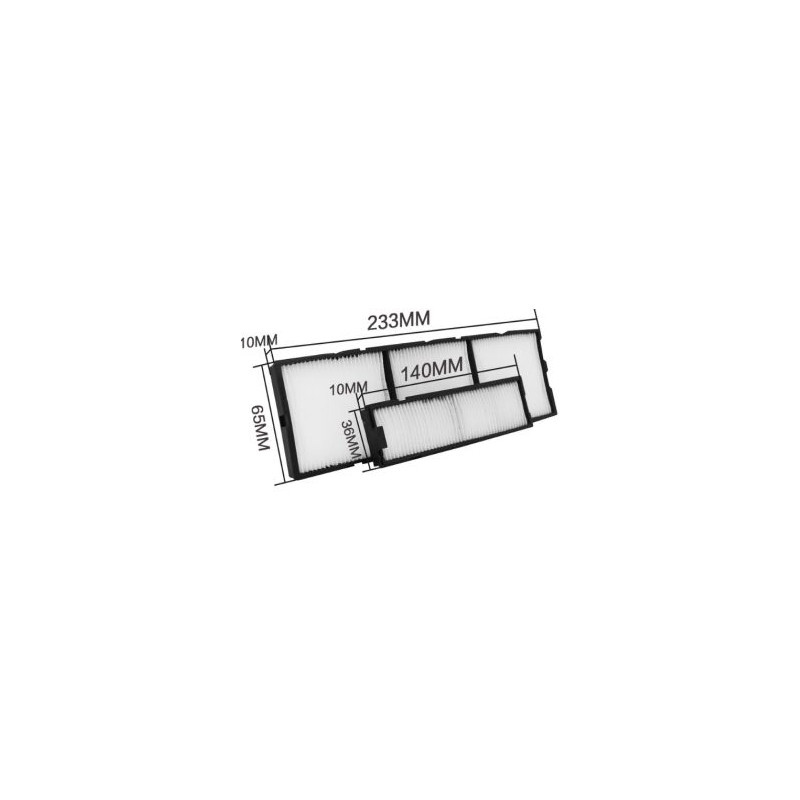 Projector filter for Panasonic