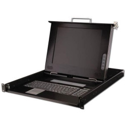D - CONSOLA KVM TFT CON TECLA
