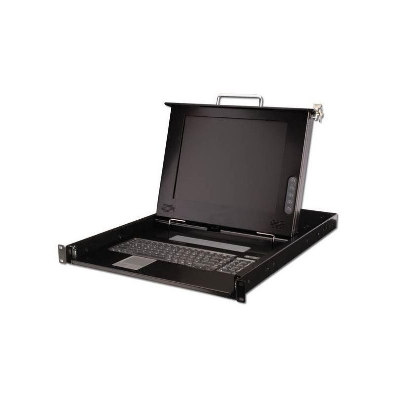 D - CONSOLA KVM TFT CON TECLA