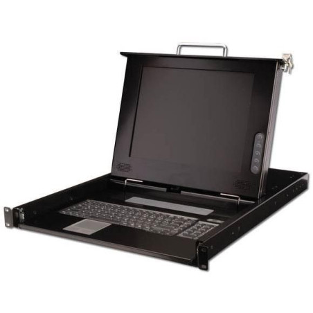 D - CONSOLA KVM TFT CON TECLA